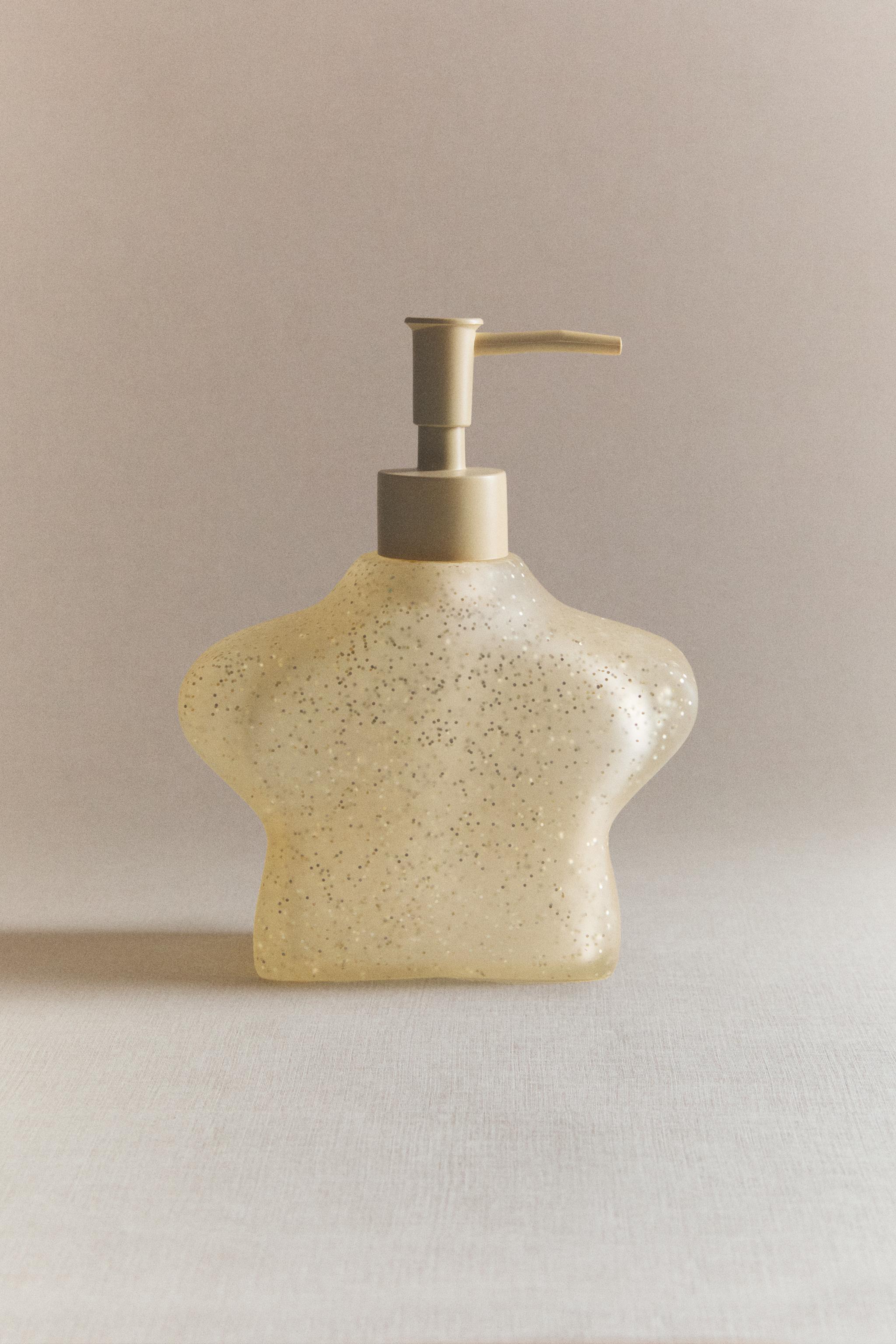 KIDS' GLITTER STAR SOAP DISPENSER